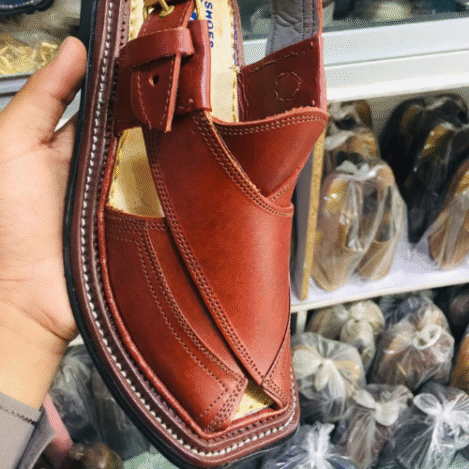 Triple Gear Peshawari Chappal Original Leather